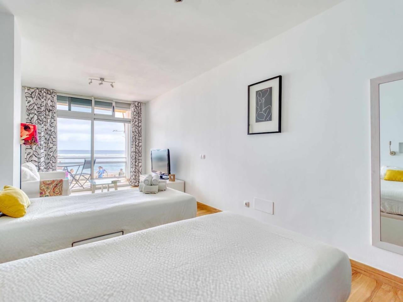 Marsin Playa Terrace Sea Front View Apartment Las Palmas de Gran Canaria Exterior photo